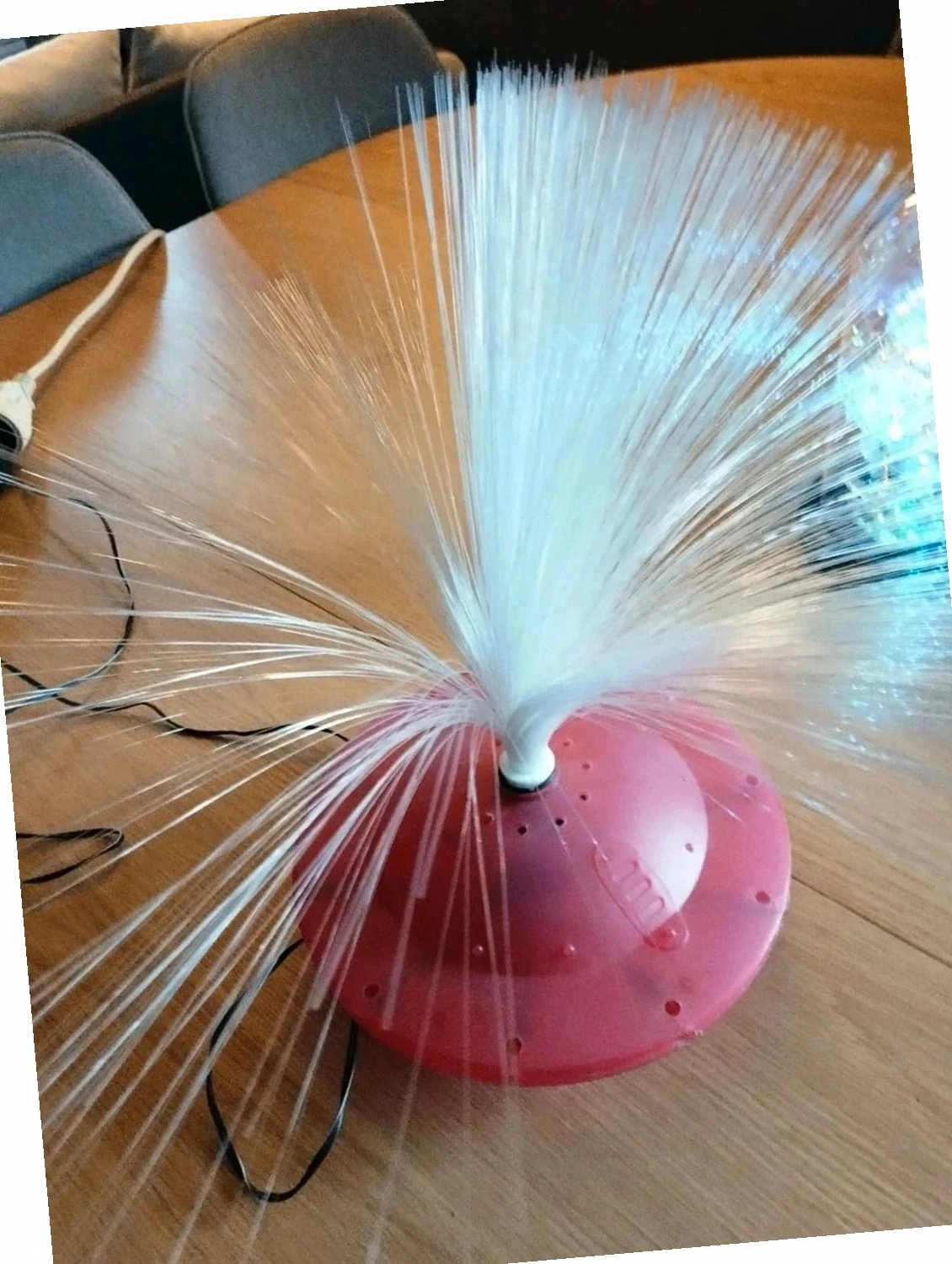 Vintage UFO spinning lamp - collector's item – photo 2